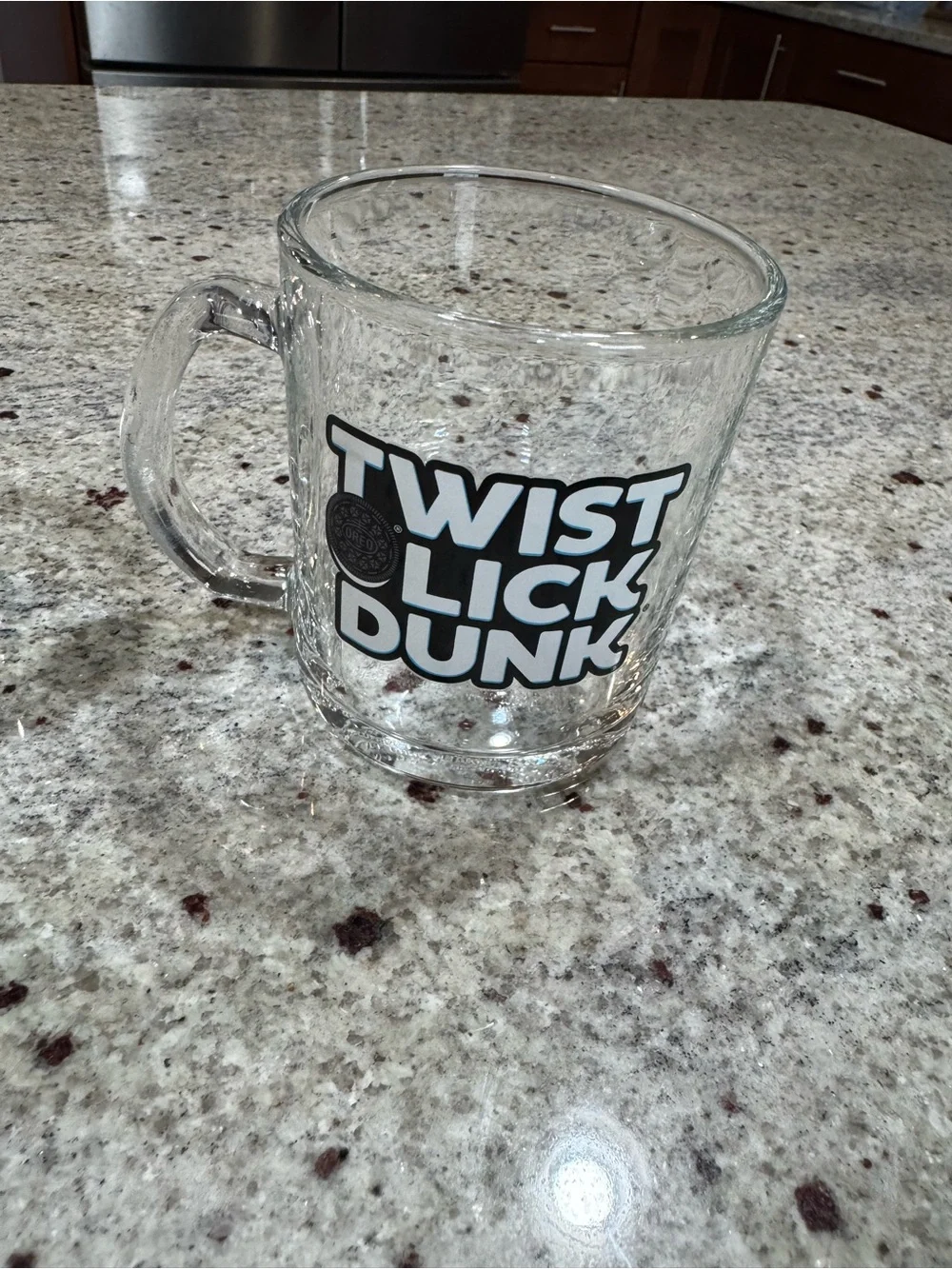 Dunking Glass Mug Set with Blue Cookie Holder - Oreo Brand